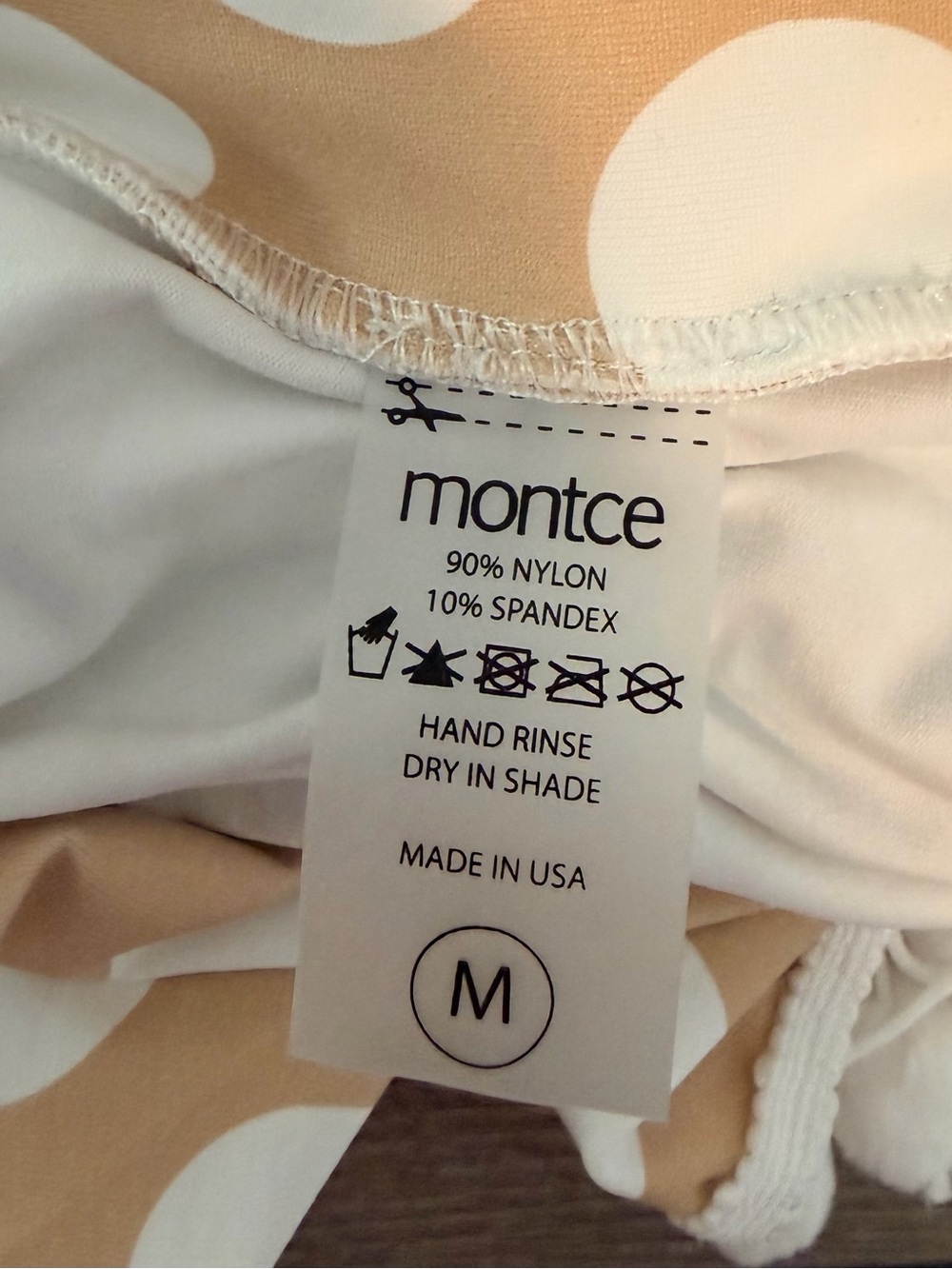 Rare Montce Swim Pom-Pom Ruffle Bikini Set - Size S/M - As Seen on Lala Kent VPR - Picture 8 of 8